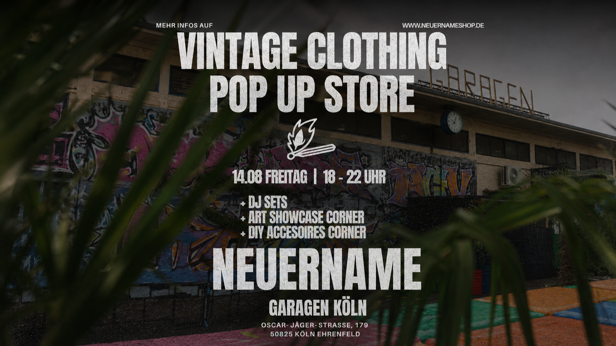 Titelbild der Veranstaltung VINTAGE POP UP + ARTSHOWCASE