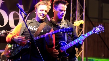 Live auf dem Midnightbazar: Bodo & The Giants