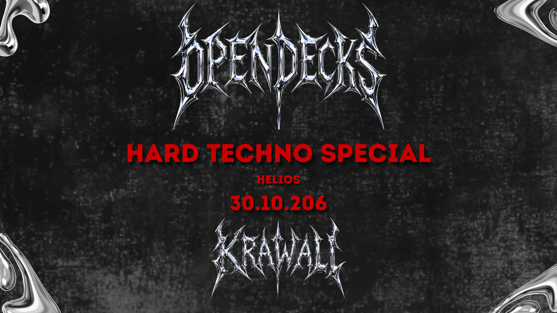 OPEN DECKS TECHNO - Hard Techno Special