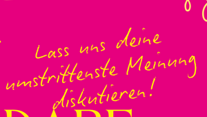 Darf man das noch sagen?