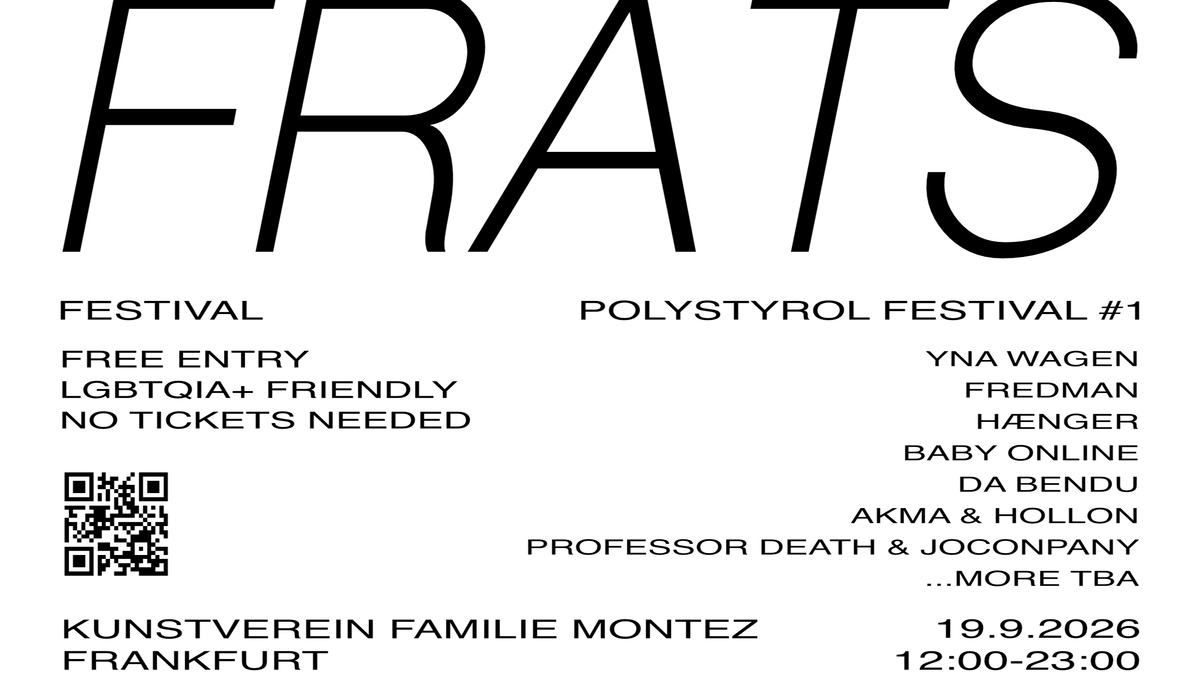 Titelbild der Veranstaltung FRATS Festival