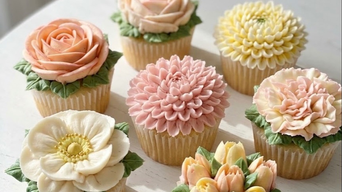Buttercream Flowers KURS /ENGLISH