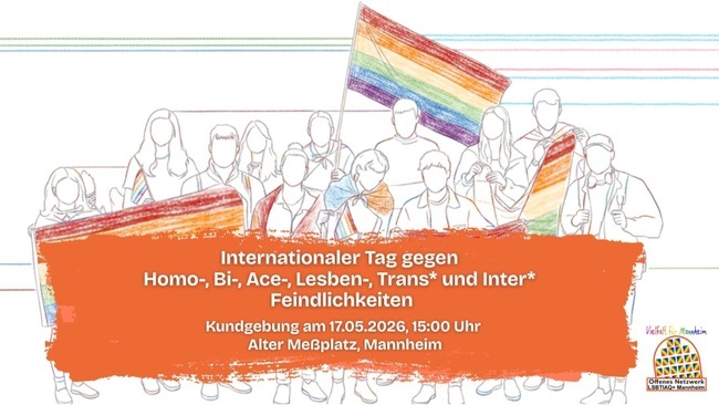 Kundgebung zum IDAHOBALTI*