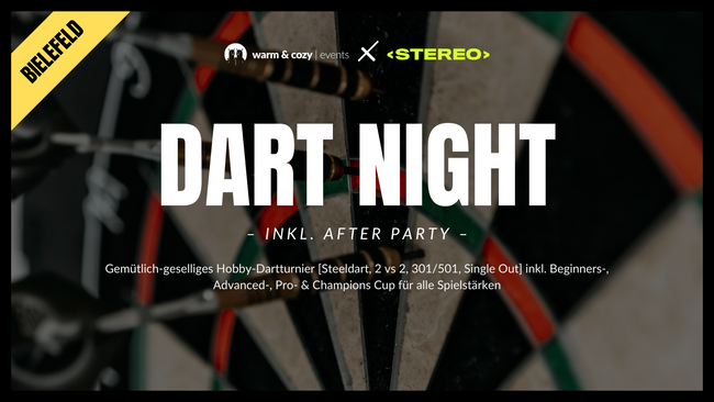 Dart Night (2 vs 2) in Bielefeld