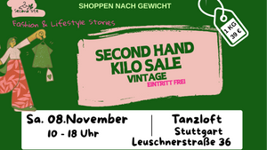 Secondhand Vintage Kilo Sale Event Stuttgart, Leuschnerstraße 36