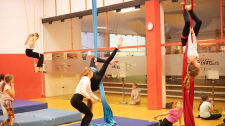 Tages-Workshop Luftakrobatik in der Zirkusfabrik