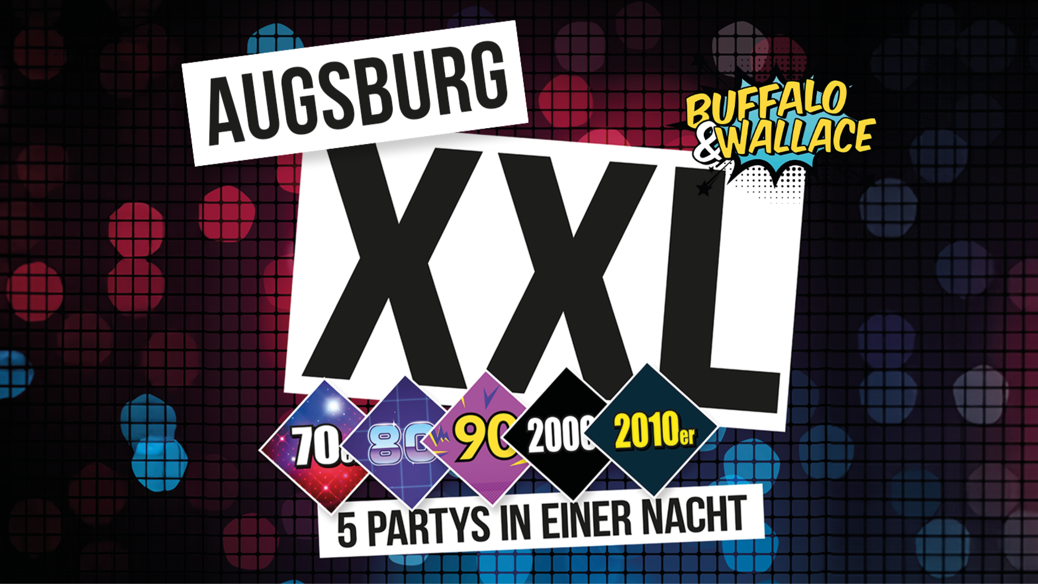Augsburg XXL - 5 Partys in einer Nacht