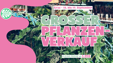 Großer Pflanzenverkauf - Graz