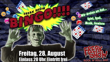 FREAK SHOW-BINGO