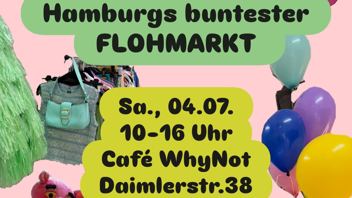 Hamburgs buntester Flohmarkt