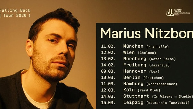 MARIUS NITZBON - falling back Tour 2026 *live
