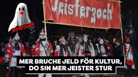 Geisterzug-Demo: Jeisterzoch en Kölle