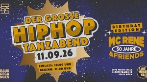 DER GROSSE HIPHOP TANZABEND