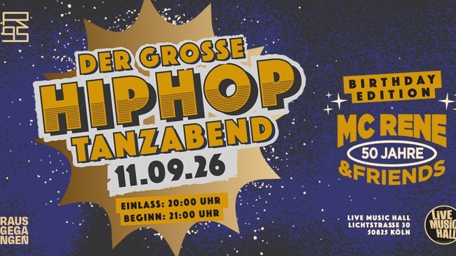 DER GROSSE HIPHOP TANZABEND