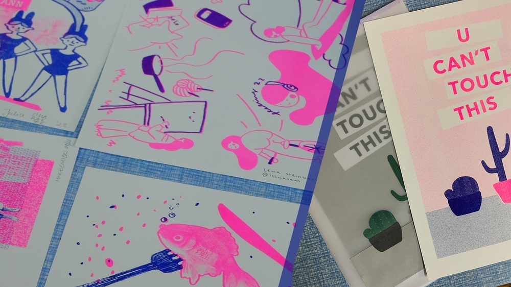 Risographie Workshop in Ehrenfeld