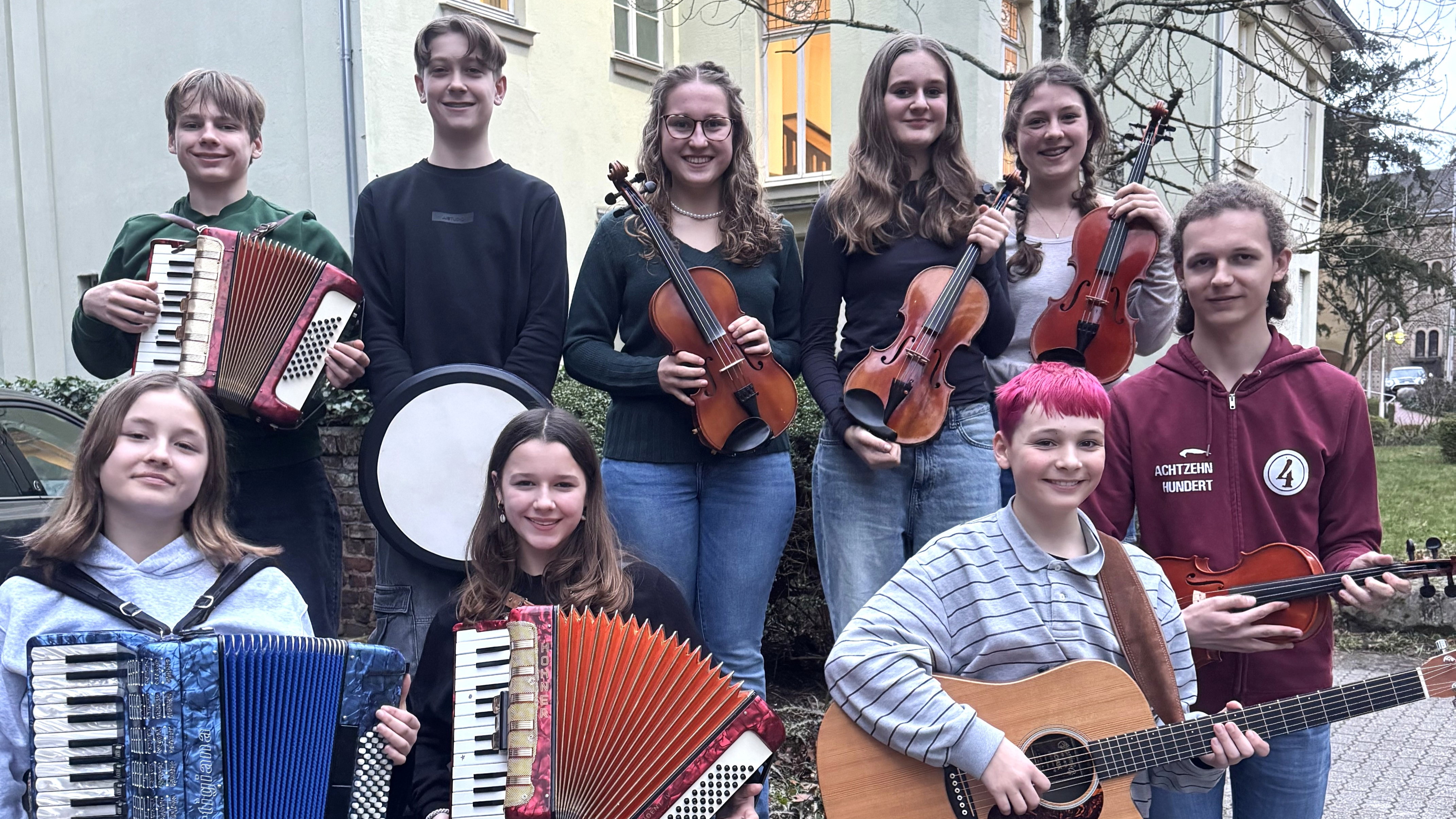 Benefizkonzert: Jugend musiziert für Gut Melb! - Young Irish Folk Music mit den Reel Talents