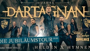Sonic Seducer, metal.de & FFM-Rock präsentieren: dArtagnan - „Helden & Hymnen - Die Jubiläusmtour 2026“
