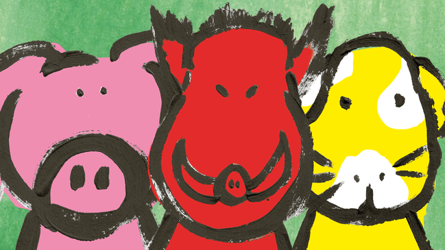 DIE DREI KLEINEN SCHWEINCHEN - Ein altes Märchen neu erzählt