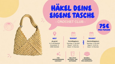 Crochet Club - Häkel deine eigene Tasche