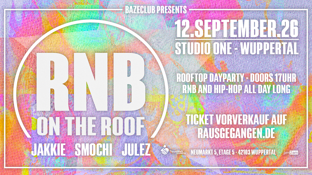 Titelbild der Veranstaltung RNB on the ROOF