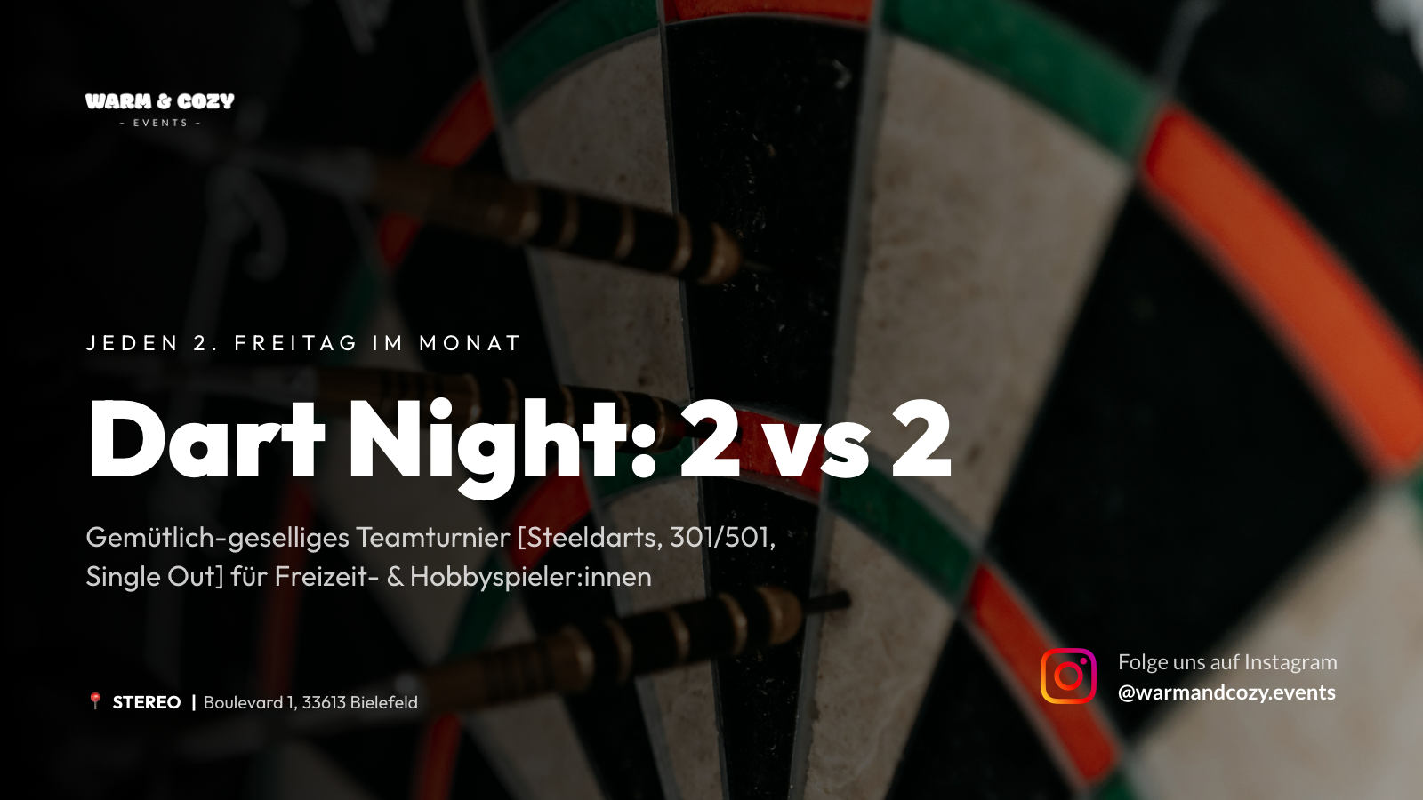 Dart Night (2 vs 2) in Bielefeld