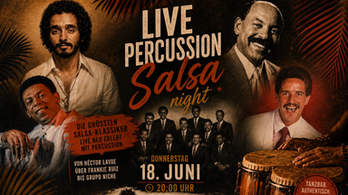 Live Percussion SALSA NIGHT