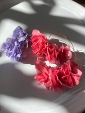 Bunte Creolen