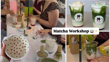 ✨🍵💚 Matcha Workshop 💚🍵✨ Keramik bemalen I Matcha I Mocktails I Matcha Workshop