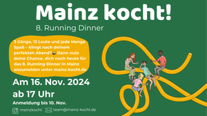 Mainz kocht! Das 8. Running Dinner