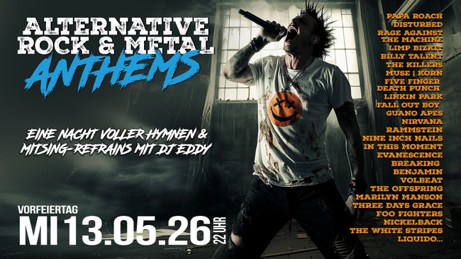 Alternative Rock & Metal Anthems