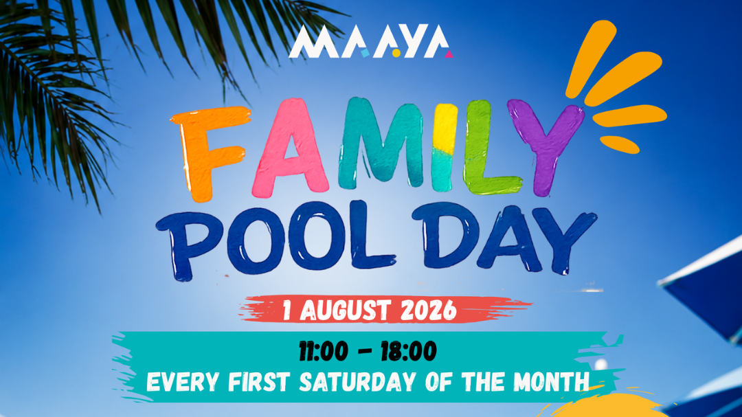Titelbild der Veranstaltung FAMILY POOL DAY AT MAAYA