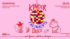 Kinderdisco – Fastnachtsspecial!