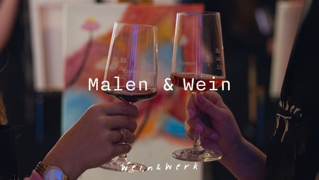 Malen & Wein: Kreativworkshop mit Weinbegleitung