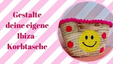Gestalte deine eigene Ibiza-Korbtasche