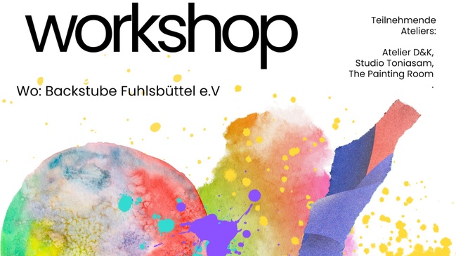 Mach mit! Kunst Workshop für gross &klein ! Gemeinsam kreativ beim Stadtteilfest Fuhlsbüttel