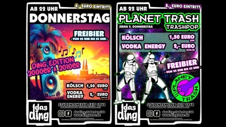 Das Ding: 90’s Baby II Planet Trash! - Donnerstag!