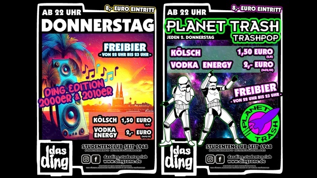 Das Ding: 90’s Baby II Planet Trash! - Donnerstag!