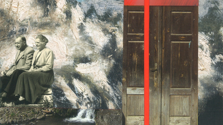 Vernissage: „Zuhause, woanders." Collagen und Texte von Ines Doleschal