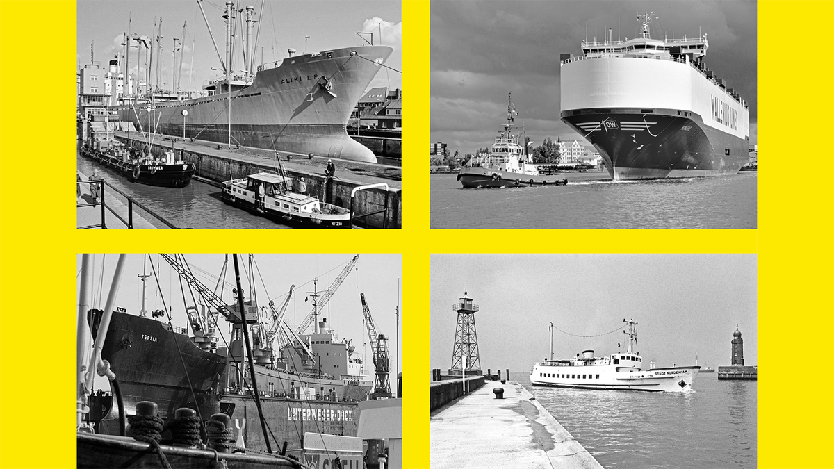 Schiffe - Häfen - Schleusen: Fotografien aus den Jahren 1975 bis 2025 von Klaus-Peter Kiedel