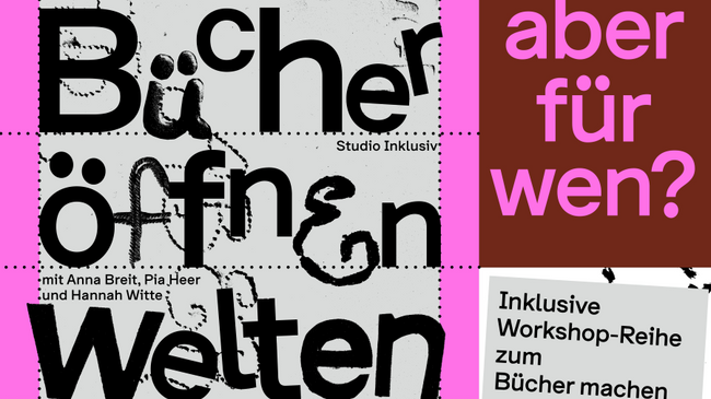 Inklusiver Workshop: Bücher öffnen Welten