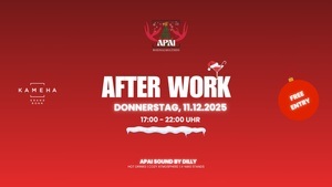 Rheinalmglühen - die Christmas Afterwork - pres. by APAI x KAMEHA - 11.12.2025