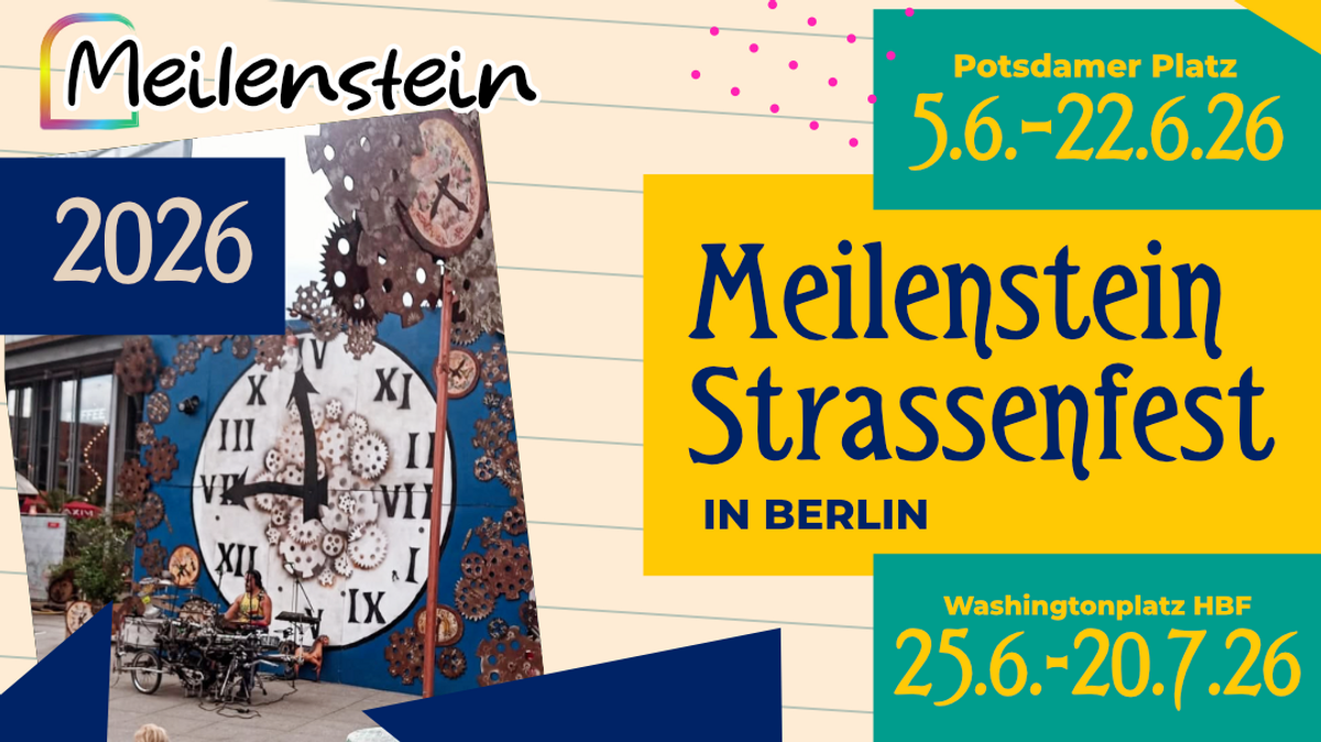 Meilenstein Straßenfest
