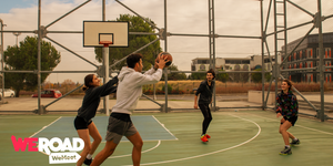 Outdoor Basketball mit WeRoad! 🏀