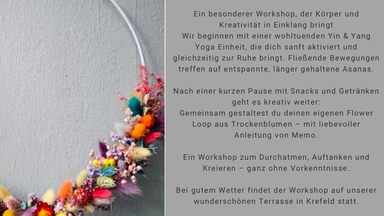 Yoga & Flower Loop Workshop