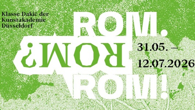 Finissage und Buchpräsentation von 'ROM. ROM? ROM!'