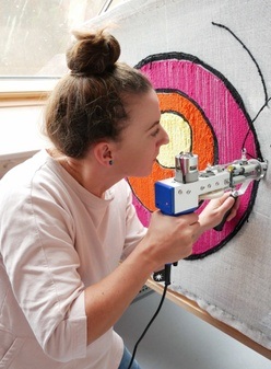 Tufting Workshop (4h) in München - Teppich 50x50cm