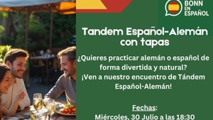 Spanisch-Deutsches Treffen mit Tapas