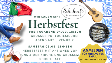 Herbstfest vom Schuhcafé in der Großen Kirche Leer🍂🍵