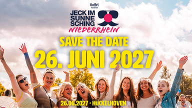 Jeck im Sunnesching 2027 - Das Festival am Niederrhein