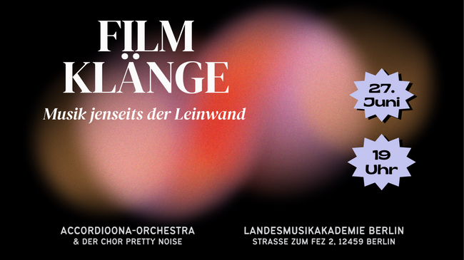 Filmklänge - Musik jenseits der Leinwand